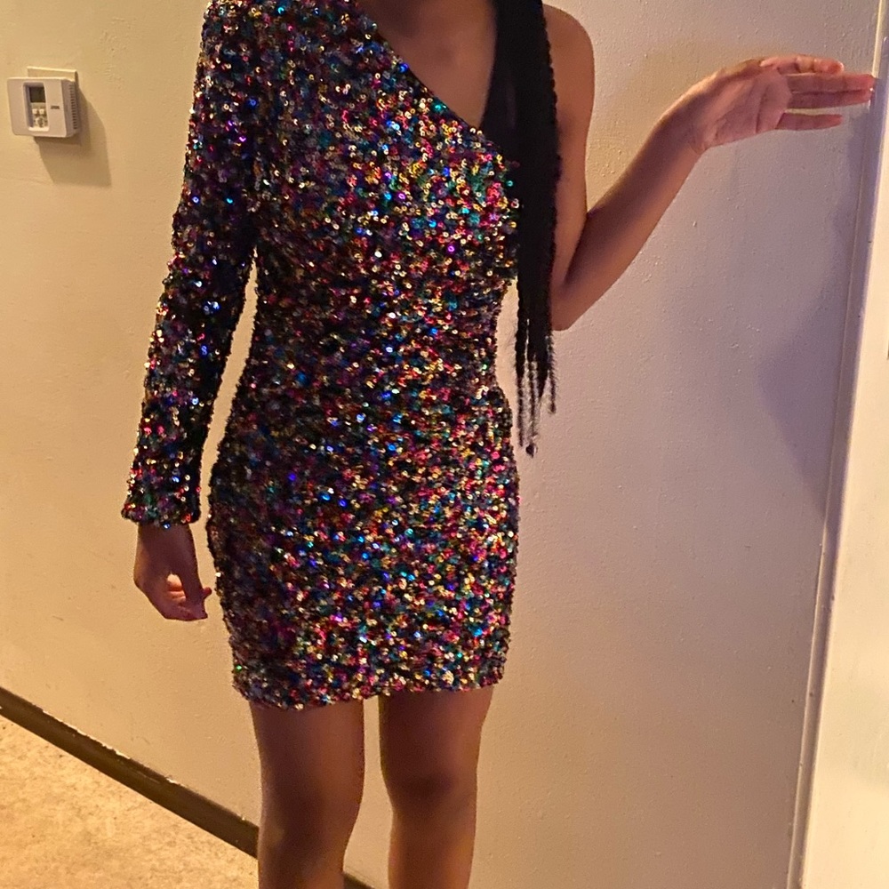 Sequence dress only wore for photo shoot